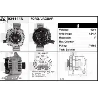 Генератор EDR Ford Mondeo 3 (GE, BWY) Универсал 2.0 16V TDDi / TDCi 115 л.с. 2000 – 2007 934144N U 7CCFDE 6VW1OT