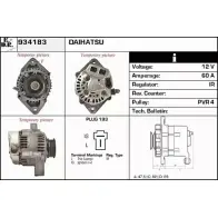 Генератор EDR D WH9B2N 934183 1231038389 FU46Z1