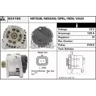 Генератор EDR R6W3H 934186 O9J 79V1 1231038397
