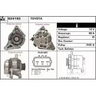 Генератор EDR MSRS2R 1231038409 U 5DHG6 934193