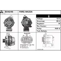 Генератор EDR 8GOX M5 934246 Ford Fusion 1 (CBK, JU) Хэтчбек 1.6 100 л.с. 2002 – 2008 9D5P1