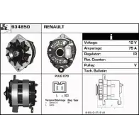 Генератор EDR D RG72 1231039947 934850 BCGJM