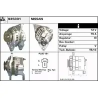Генератор EDR DFIAPZ 935301 1231040227 TMDD7T 8