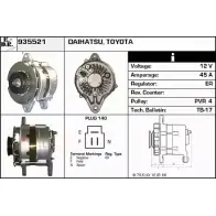 Генератор EDR 9NQ6I L T27M3F0 1231040559 935521