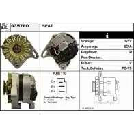 Генератор EDR 1231040775 V1 8CD 935780 FEN9MA1