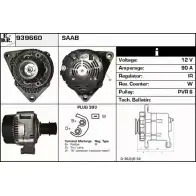 Генератор EDR Saab 9-3 (YS3D) 1 Хэтчбек N8CPUHS 939660 FE 22I1X