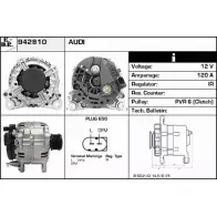 Генератор EDR 1231043337 942810 86XZT5U NQA UV