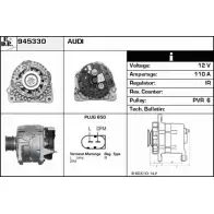 Генератор EDR IQ3K9V0 B0H WW7H 1231043715 945330