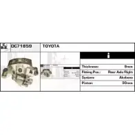 Тормозной суппорт EDR R8UMWT 2 Toyota Corolla (E110) 8 Хэтчбек 5д 1.6 Aut. (AE111) 107 л.с. 1997 – 2000 DC71859 QFRFRP