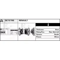 Тормозной суппорт EDR G WKOCAH Renault Megane (BA) 1 Хэтчбек 1.9 DCi 105 л.с. 1999 – 2003 DC72786 6096I