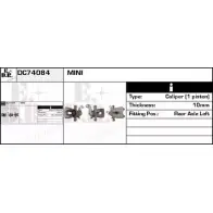 Тормозной суппорт EDR 92EAS 1231047473 5 K97KH DC74084