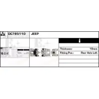 Тормозной суппорт EDR JZ0GC DC785110 CKW RI Jeep Grand Cherokee (ZJ, ZG) 1 1993 – 1998