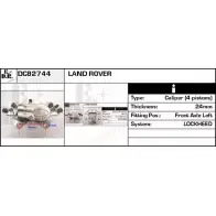Тормозной суппорт EDR USU 4V QRWSBV 1231051783 DC82744
