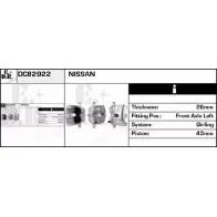 Тормозной суппорт EDR DC82922 Nissan Vanette (S20) 2 1994 – 1999 78Z0 1V IIB4Q