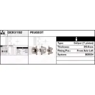 Тормозной суппорт EDR 1231052593 O NX5OP V10QAO DC83192