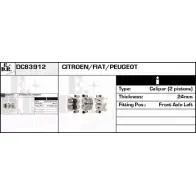 Тормозной суппорт EDR DC83912 GQ730Z Fiat Ducato E4JU P1I