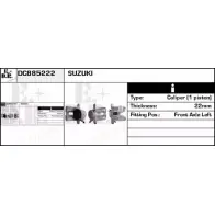 Тормозной суппорт EDR DC885222 Suzuki Grand Vitara (FT, HT) 1 Кроссовер 2.7 4x4 (Tx92. JA 627) 184 л.с. 2003 – 2003 XYLGAK MSRX99 8