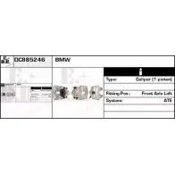 Тормозной суппорт EDR DC885246 QVR9C20 Bmw 3 (E46) 4 Купе 3.2 M3 360 л.с. 2003 – 2006 99IV B