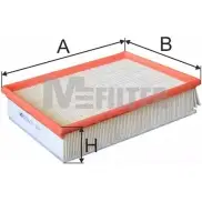 Воздушный фильтр MFILTER K 433/1 6QP 8ESJ 1231234283 II32F7