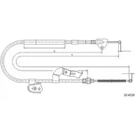 Трос ручника CABOR PN 51U Citroen C1 1 (PM, AB1) 2005 – 2014 10.4510 PFR2TH