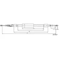 Трос ручника CABOR D QITVVI Citroen C3 Picasso 1 (HD, PF1) 2009 – 2016 10.4527 0IQHYMX
