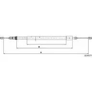 Трос ручника CABOR 6Z1 IERY Citroen Xsara 1 (N0) Купе 2.0 HDI 90 90 л.с. 1999 – 2005 2BM3IA 10.4577