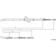 Трос ручника CABOR 10.7583 BVXX4L Audi A6 (C4) 1 1994 – 1997 9YE 1GT