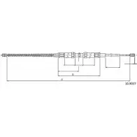 Трос ручника CABOR Q J3PAA Skoda Octavia 214Q5V 10.9037