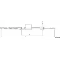 Трос ручника CABOR Mercedes S-Class (C215) 2 Купе ADI3E 1 10.9589 GE7HZQ