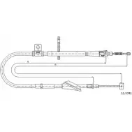 Трос ручника CABOR 3CJ98F8 JDQB GMX Suzuki Wagon R Plus (MM) 2 Хэтчбек 1.3 4WD (RB 413) 76 л.с. 2001 – 2025 11.5741
