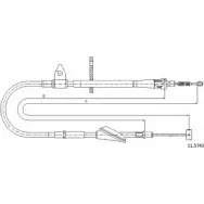 Трос ручника CABOR Suzuki Wagon R Plus (MM) 2 Хэтчбек 1.3 DDiS (RB 413D) 70 л.с. 2003 – 2025 EDKC92 DK 3IT 11.5743