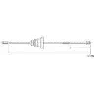 Трос ручника CABOR Opel Corsa (D) 4 2006 – 2014 11.5776 JDFB S9 DUFSOX