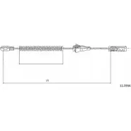 Трос ручника CABOR IS1LIF Opel Vectra (C) 3 Седан 1.9 CDTI (F69) 150 л.с. 2004 – 2008 L220 5ZO 11.5934