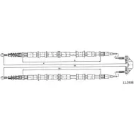 Трос ручника CABOR 1231334687 11.5938 XRRI9X XJ 6MG