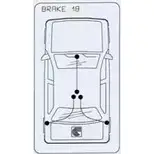 Трос ручника CABOR 11.660 Renault Trafic 1 (TXX, TXW, PXX) 1980 – 2001 VBH1I5H W ZOEC