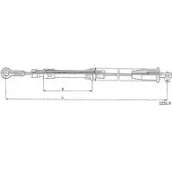 Трос ручника CABOR 44 QFWBN 1251.9 Fiat Tempra (159) 2 Седан 1.9 TD (159.CU. 159.AU. 159.AI. 159.BI) 90 л.с. 1990 – 1996 2VGOEJ8