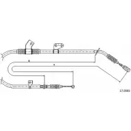 Трос ручника CABOR 6WHQDX 6 17.0583 Mazda 626 ESMUD2S