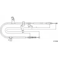 Трос ручника CABOR 17.0586 DOCYNZ Mazda 5 (CR) 2 2005 – 2010 KYXEN TW