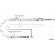Трос ручника CABOR Mazda Premacy (CP) 1 Минивэн 4RE3C3 S HR0L 17.0588