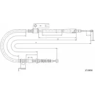 Трос ручника CABOR 4EPX UX 1231338267 17.0658 EZP9K71