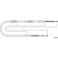 Трос ручника CABOR 17.1041 7CWSNC 5 JZ7P Toyota Starlet (P90) 5 1996 – 1999