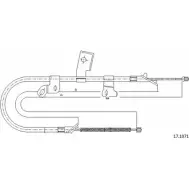 Трос ручника CABOR Toyota Yaris Verso (XP20) 1 Минивэн 1.4 D 4D (NLP20. NLP22) 75 л.с. 2001 – 2005 D TDMGIE IETOL 17.1071