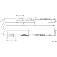 Трос ручника CABOR 7LRX K DGYMN2 17.1502 Toyota Carina