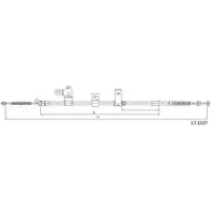 Трос ручника CABOR 17.1527 Toyota RAV4 41QUOJA XJXI8 P