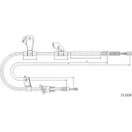 Трос ручника CABOR 1231338841 FCL580H ALE 2VQ 17.2120