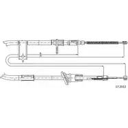 Трос ручника CABOR YLWDVM3 S 8R7VL 17.2512 1231338951