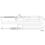 Трос ручника CABOR T08RH 17.2715 TA 4SO 1231339115
