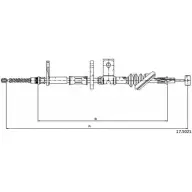 Трос ручника CABOR QKA DGFC 17.5021 Suzuki Vitara (FT, GT, ET) 2 Кроссовер 2.0 TD Intercooler AWD (SV 420D) 87 л.с. 1995 – 1998 XV94ENS