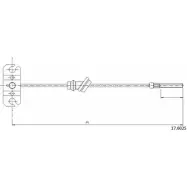 Трос ручника CABOR YD06AK P P7NBP3 17.6025 Kia Sephia (FA) 1 1993 – 2003