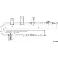 Трос ручника CABOR 3SWZU 1231339671 17.6061 91Q I4J